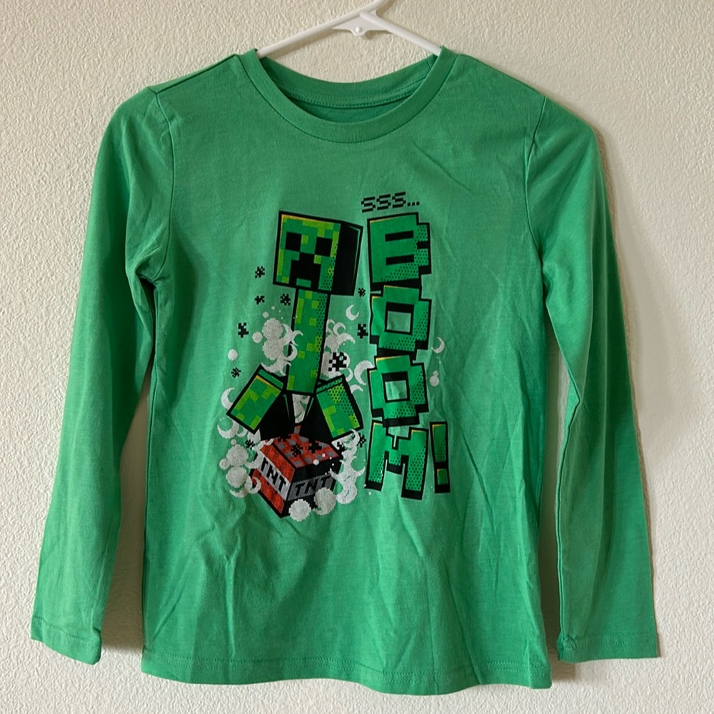 Minecraft - Long Sleeve Shirt - Boys